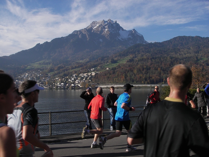 Blick auf Hergiswil